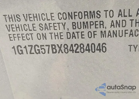 2008 Chevrolet Malibu Ls from USA, damaged, VIN 1G1ZG57BX84284046